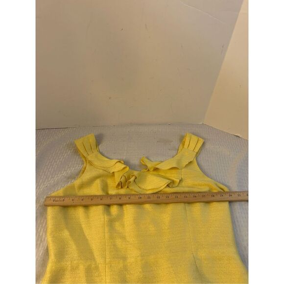 Antonio Melani rn#106409 sleeveless Yellow dress 14 rn#106409 Rayon Blend - Picture 6 of 9